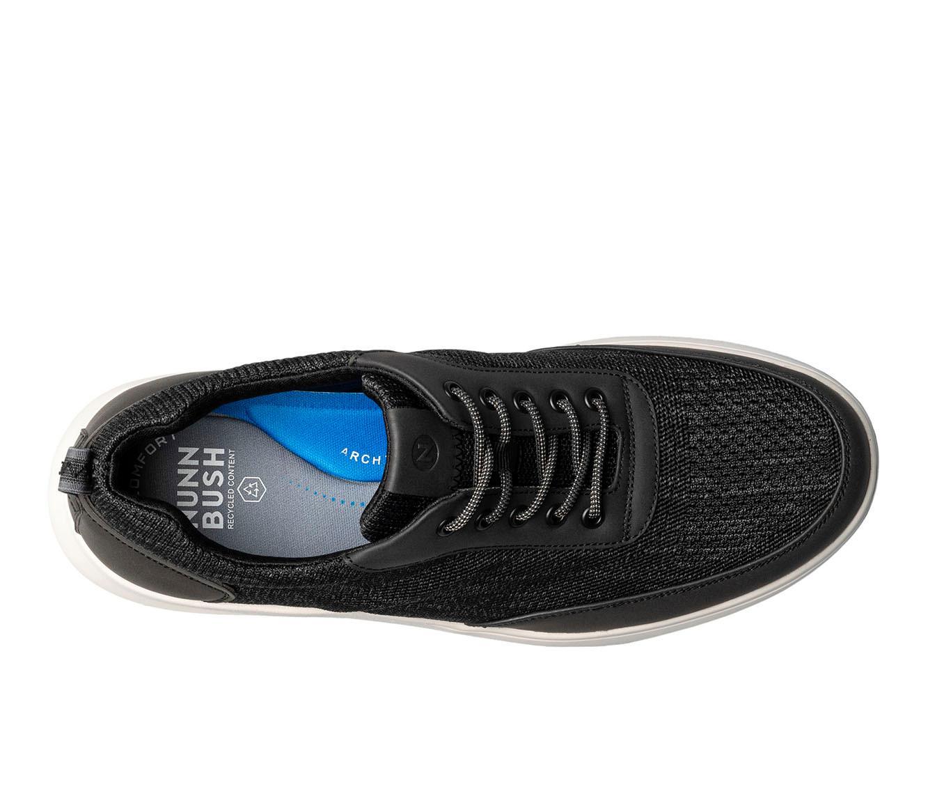 Men's Nunn Bush Ponte Knit Moc Toe Casual Oxfords Product Image