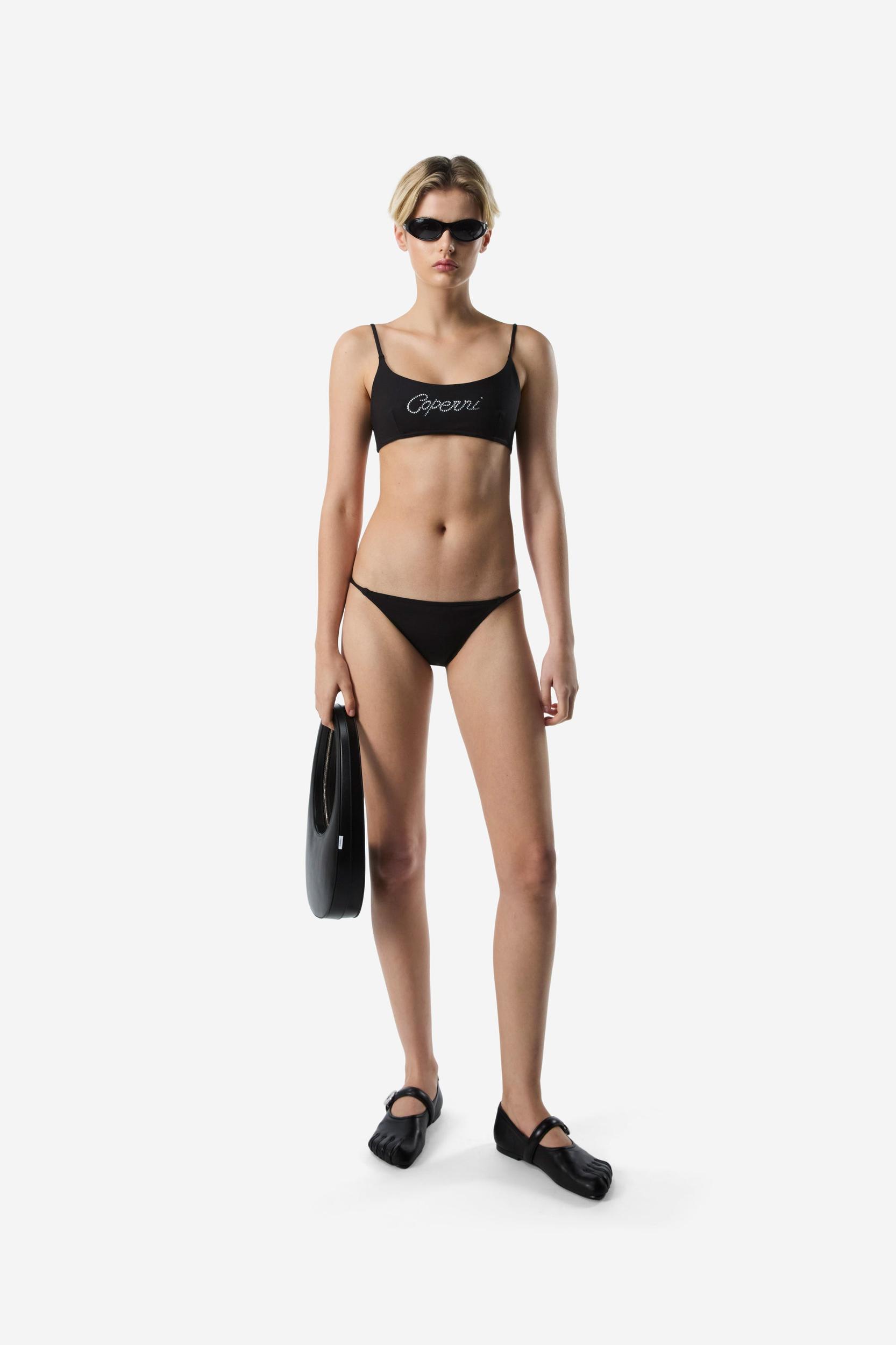 Crystal Logo Bikini Top Product Image