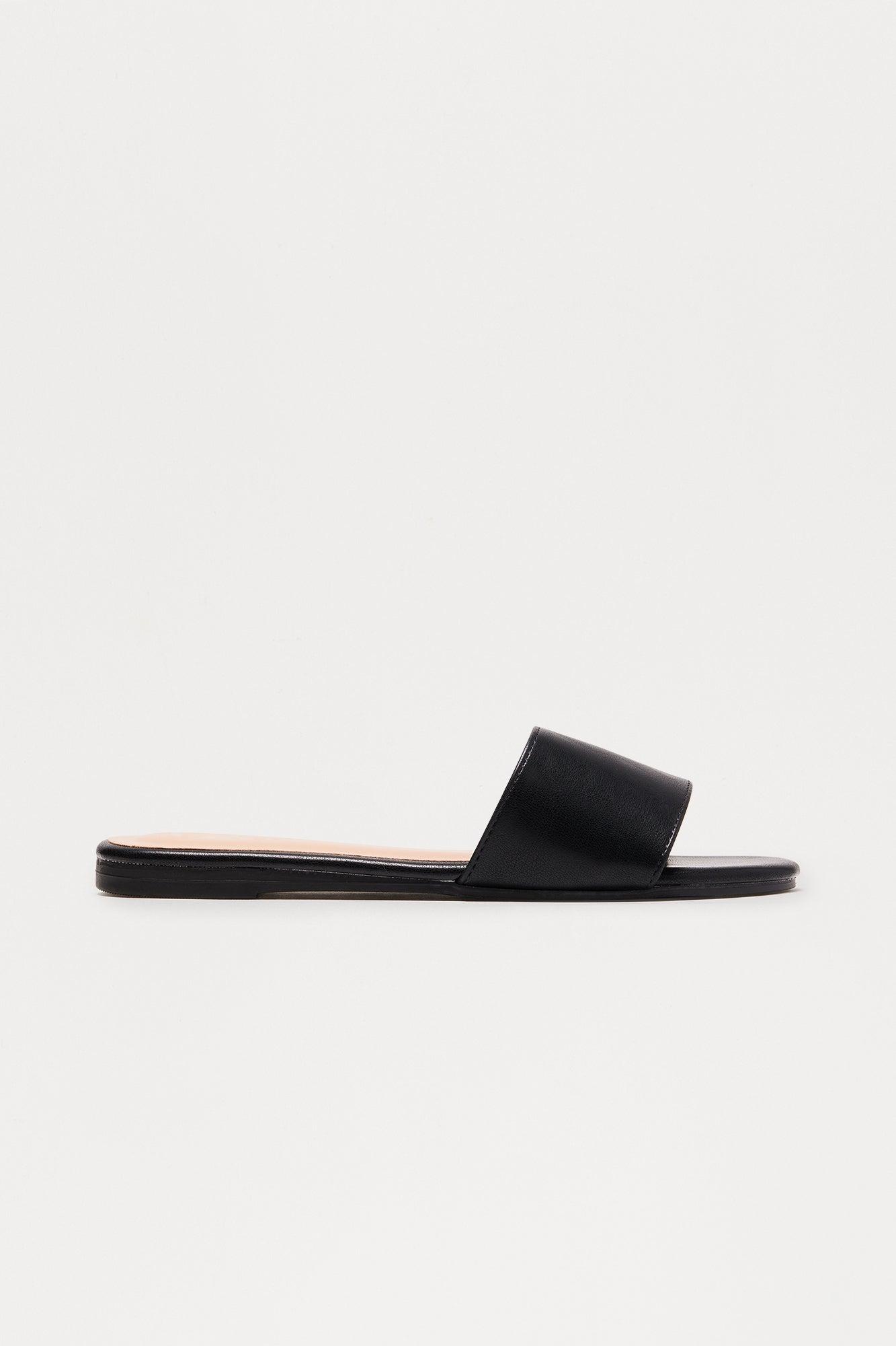 Jovan Slip On Sandals - Black Product Image