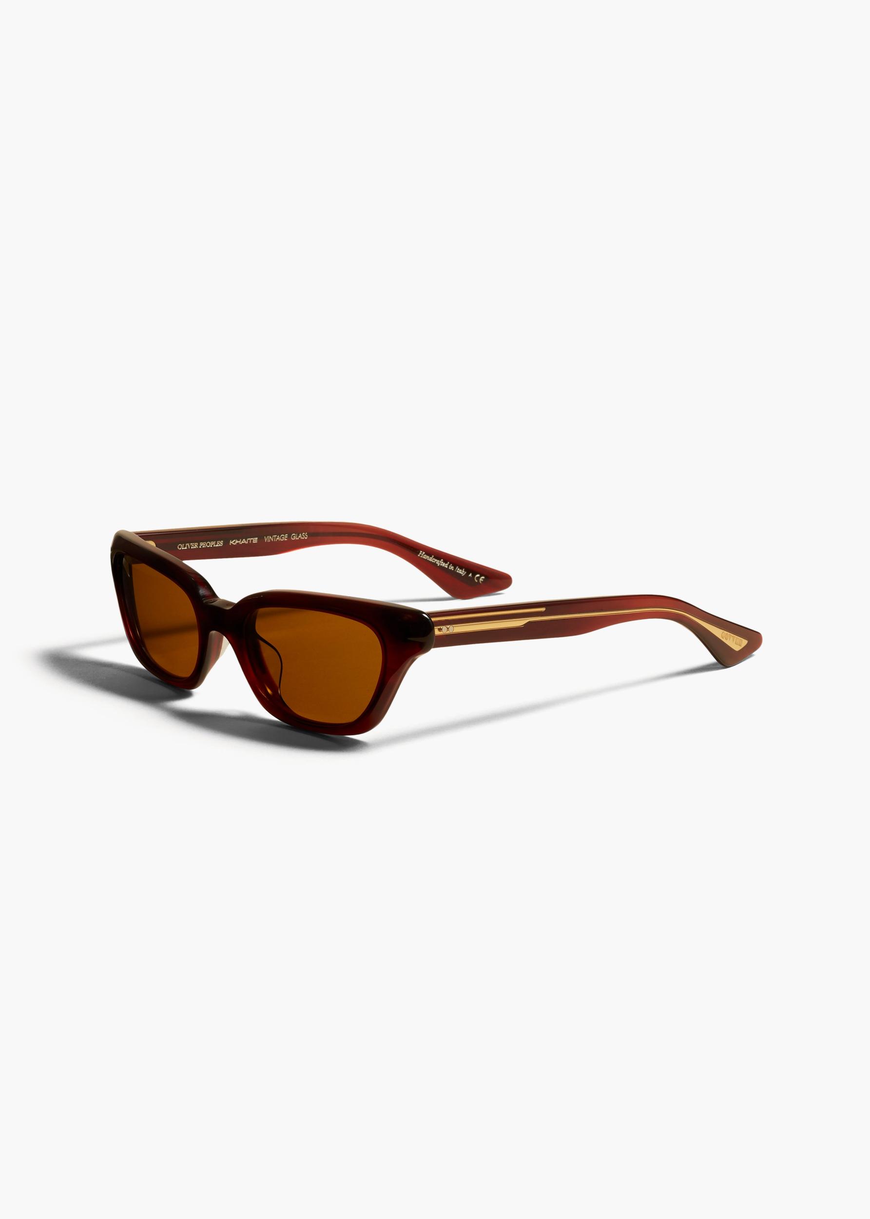 KHAITE x Oliver Peoples 1983C in Bordeaux Bark Product Image