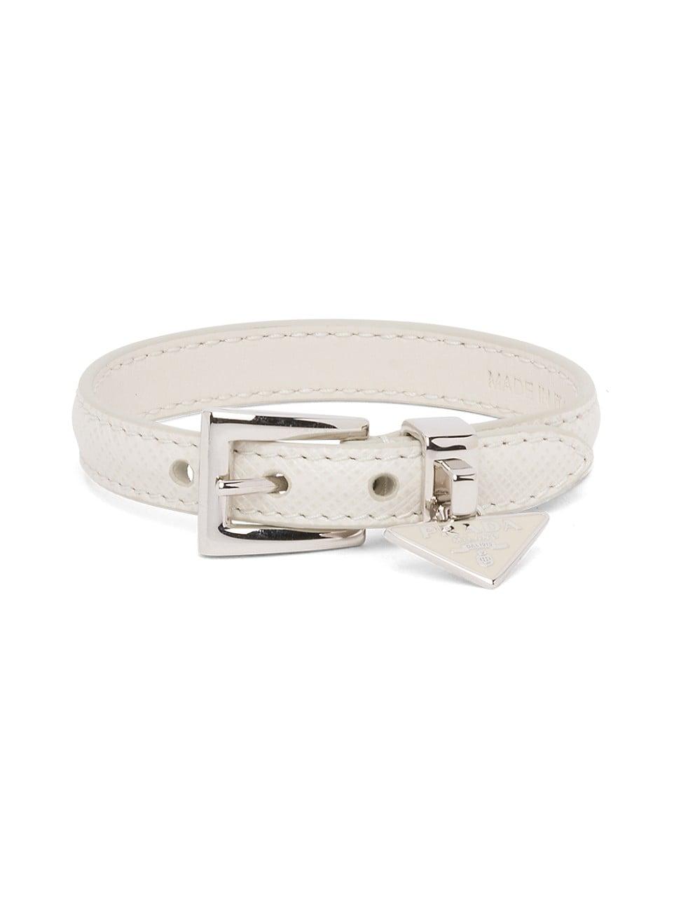 Womens Saffiano Leather Bracelet Product Image