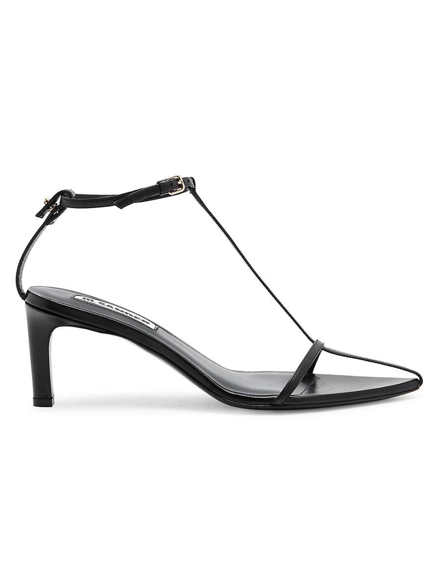 Womens 65MM Leather Sandals Product Image