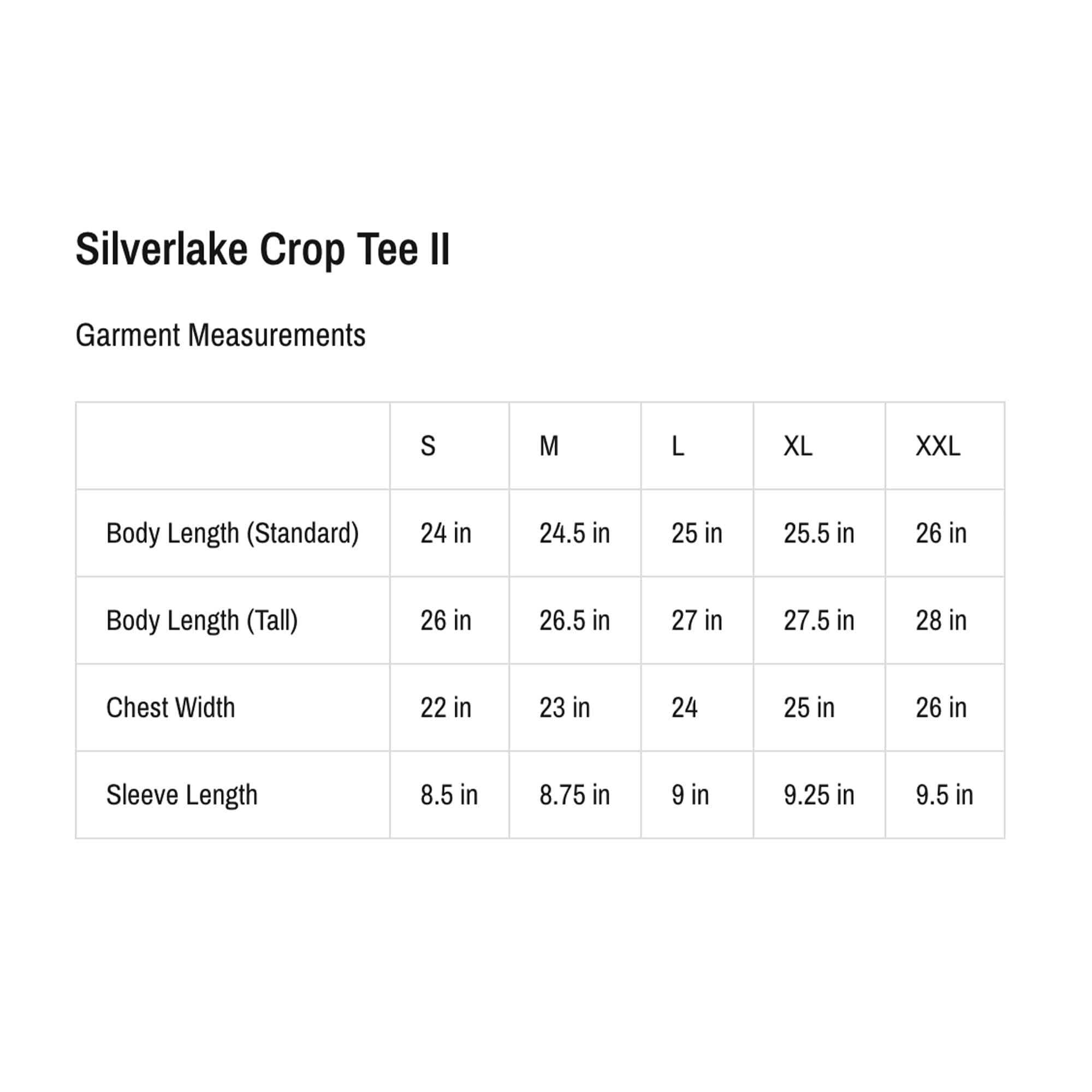 Silverlake Crop Tee II Product Image