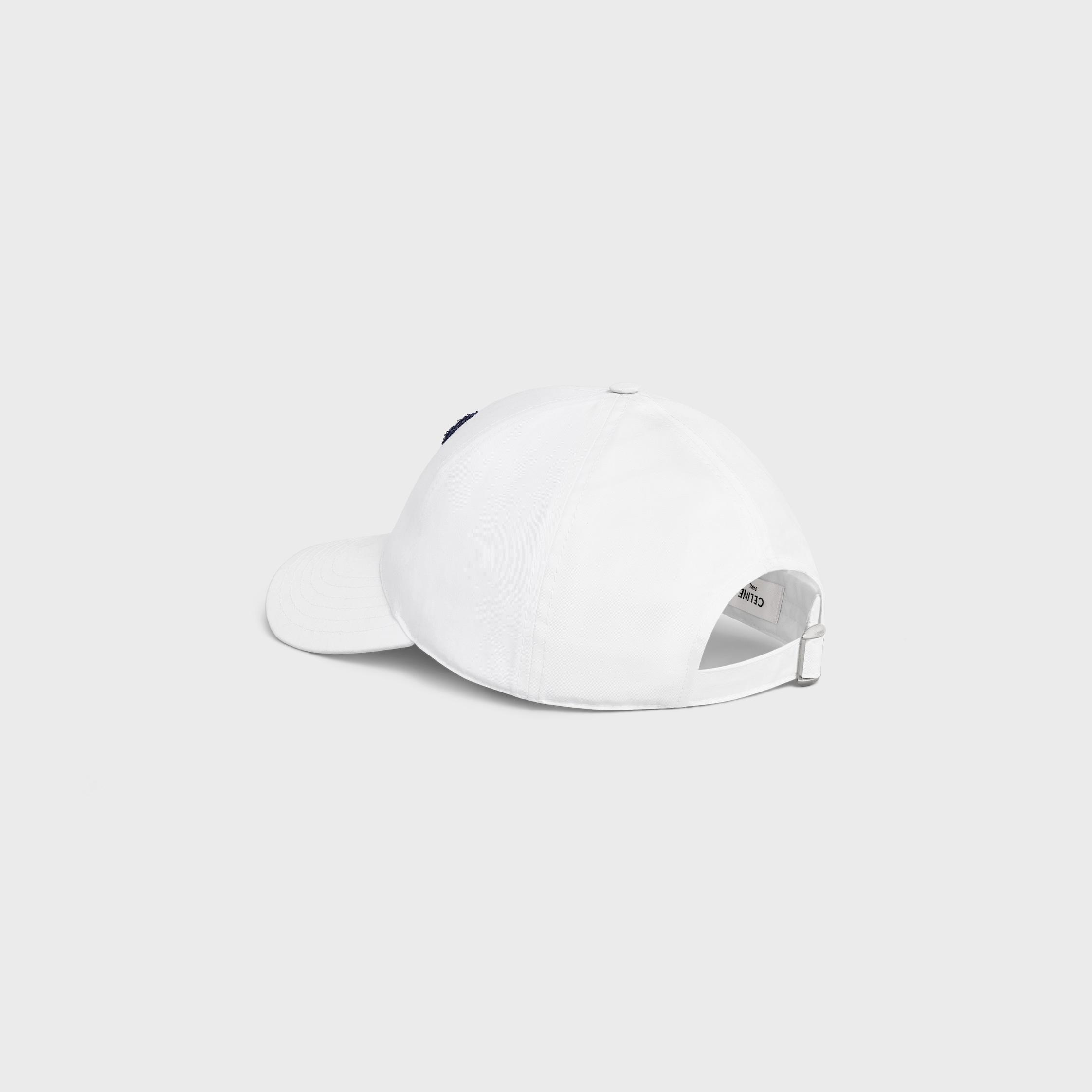 initial baseball cap in cotton Product Image