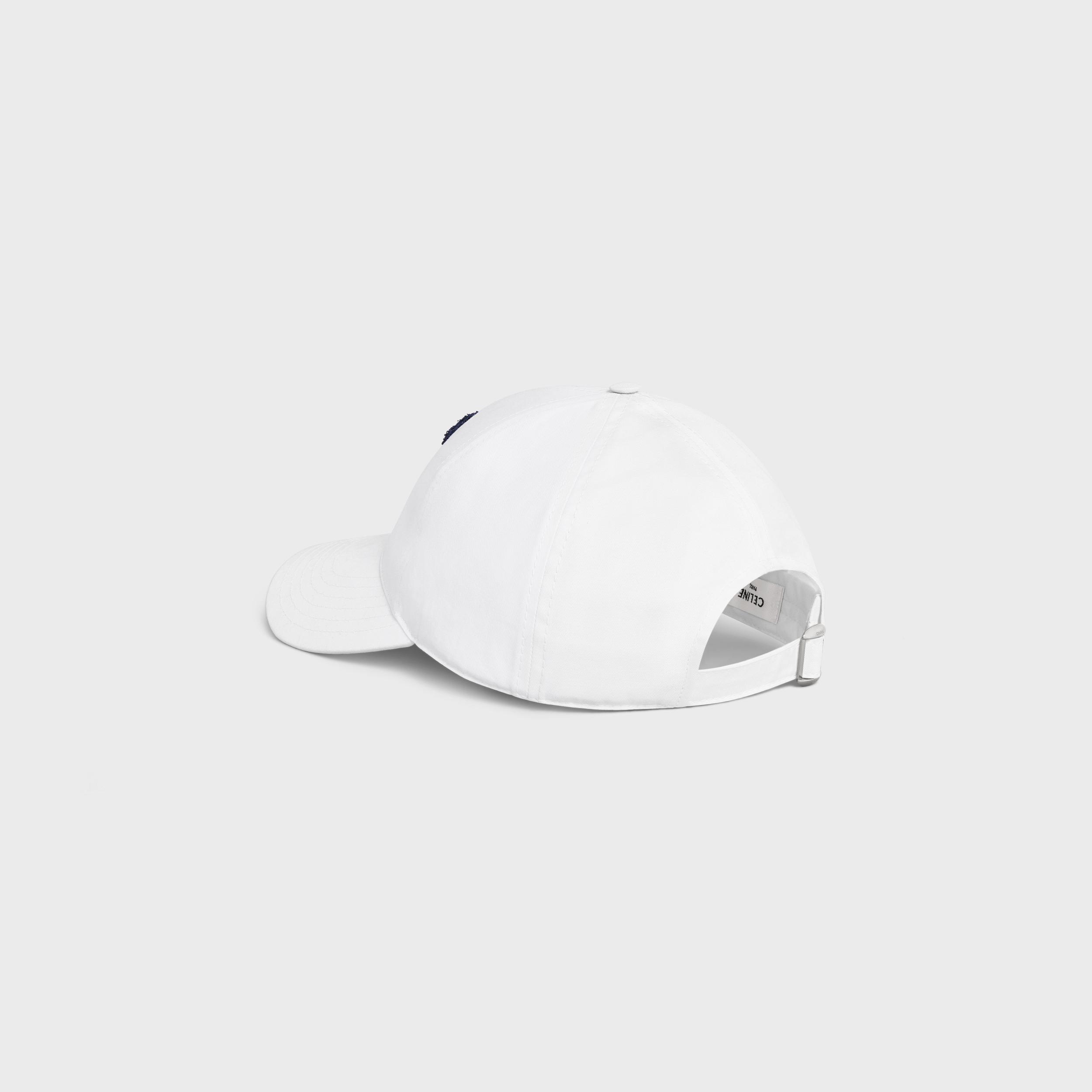 initial baseball cap in cotton Product Image