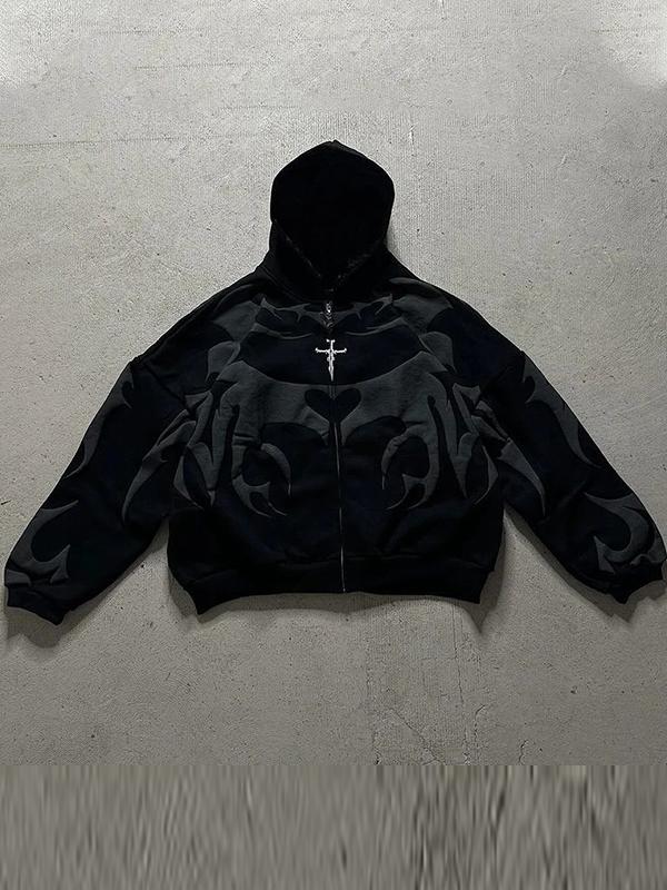 Men's Graphic Oversized Hoodie Product Image