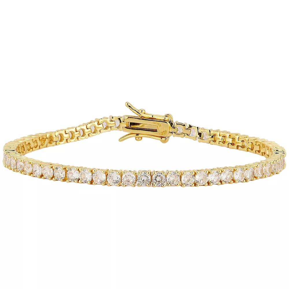 Moon & Meadow 14K Yellow Gold Geometric Narrow Band Product Image