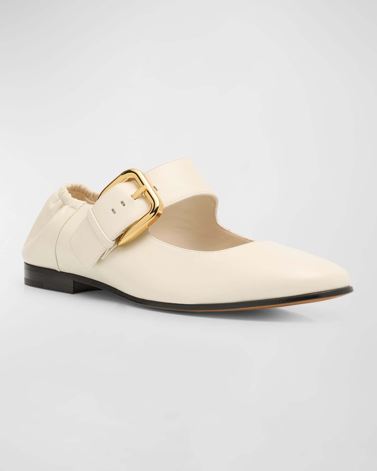 Astaire Leather Mary Jane Ballerina Flats Product Image