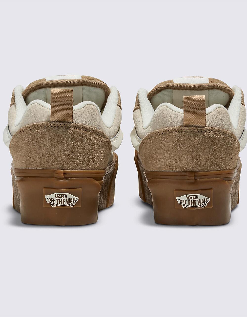 VANS Knu Stack Womens Platform Shoes - LIGHT TAN Product Image