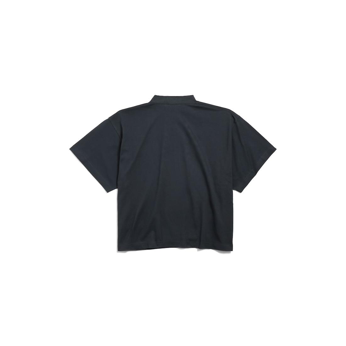 Women's Nano Bb Cropped T-shirt in Black Faded Product Image