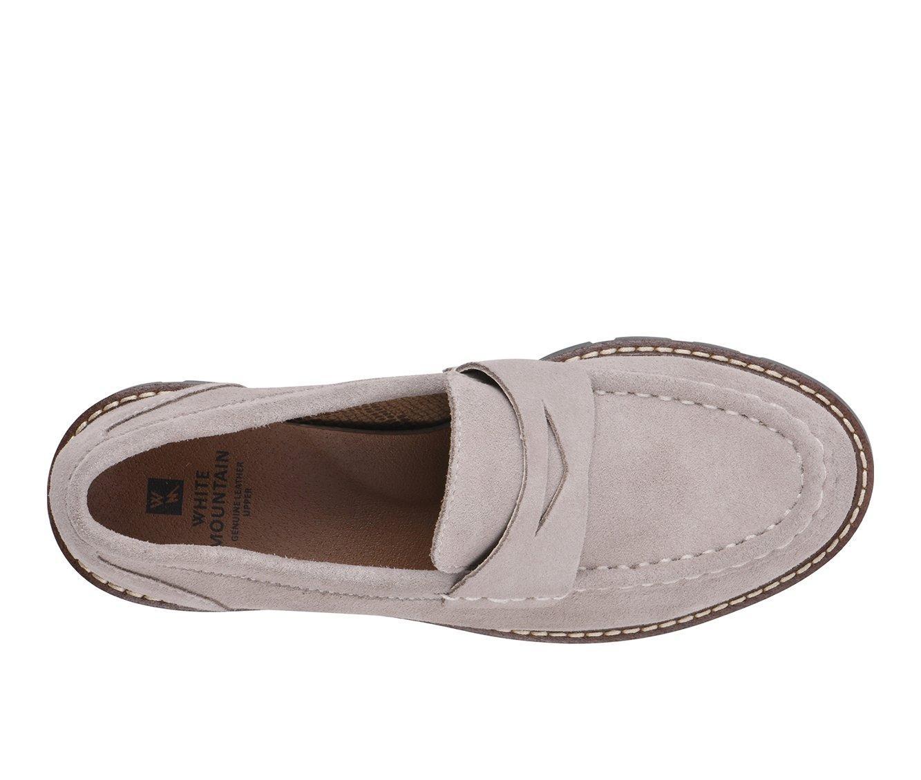 Women's White Mountain Gunner Chunky Loafers Product Image