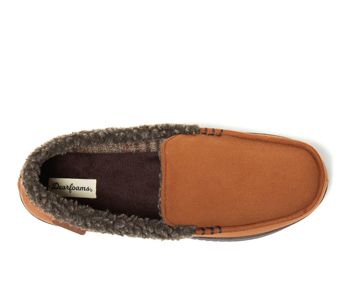 Dearfoams Alexander Microsuede Moc Slippers Product Image