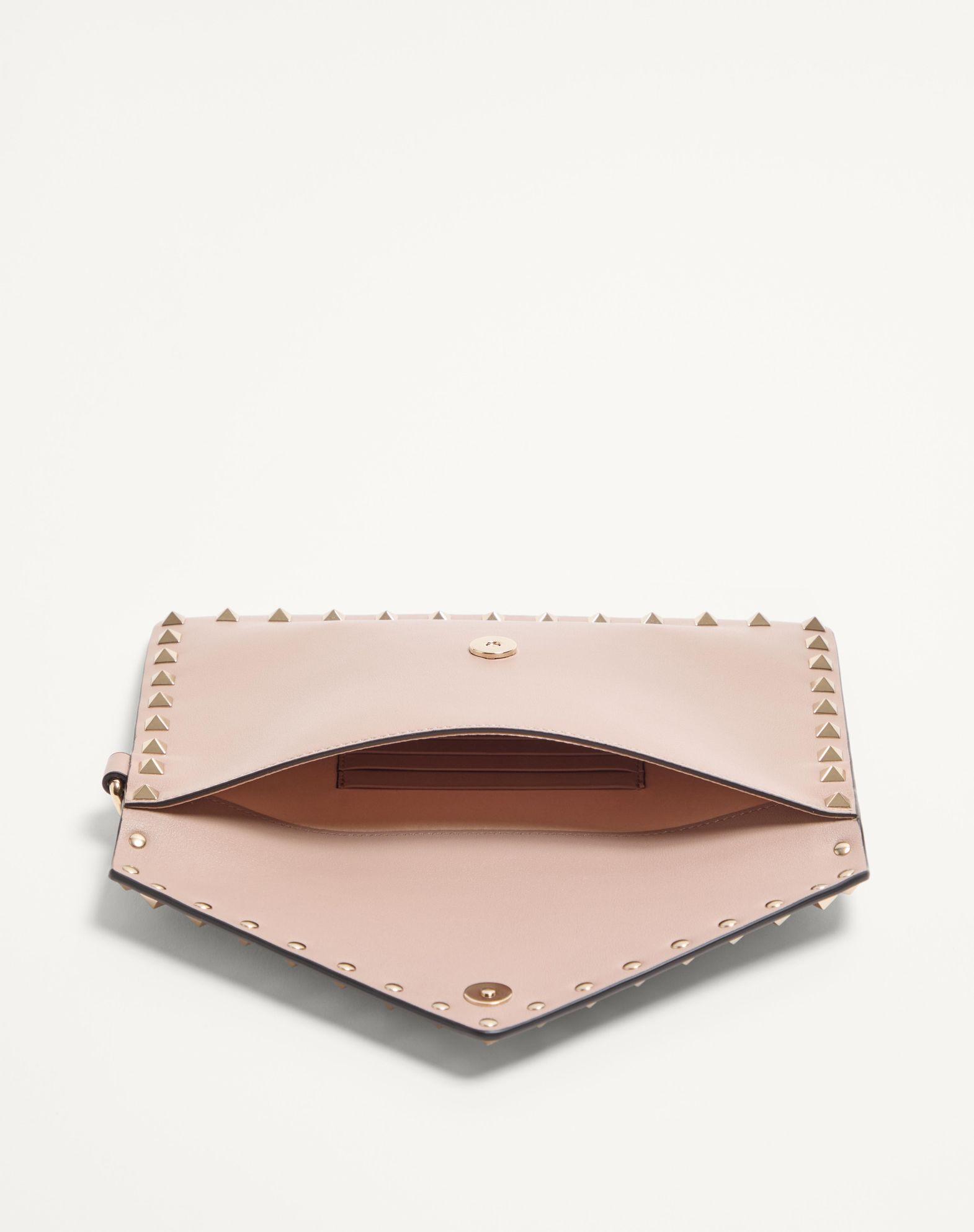 Rockstud Calfskin Pouch Product Image
