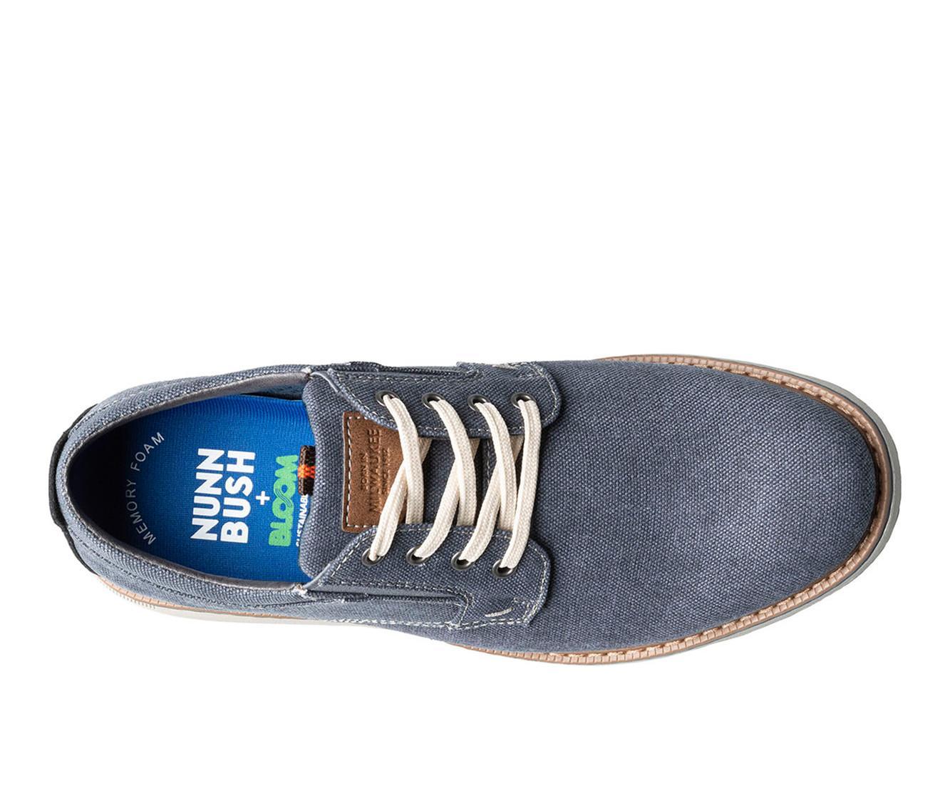 Men's Nunn Bush Otto Canvas Oxford Dress Shoes Product Image