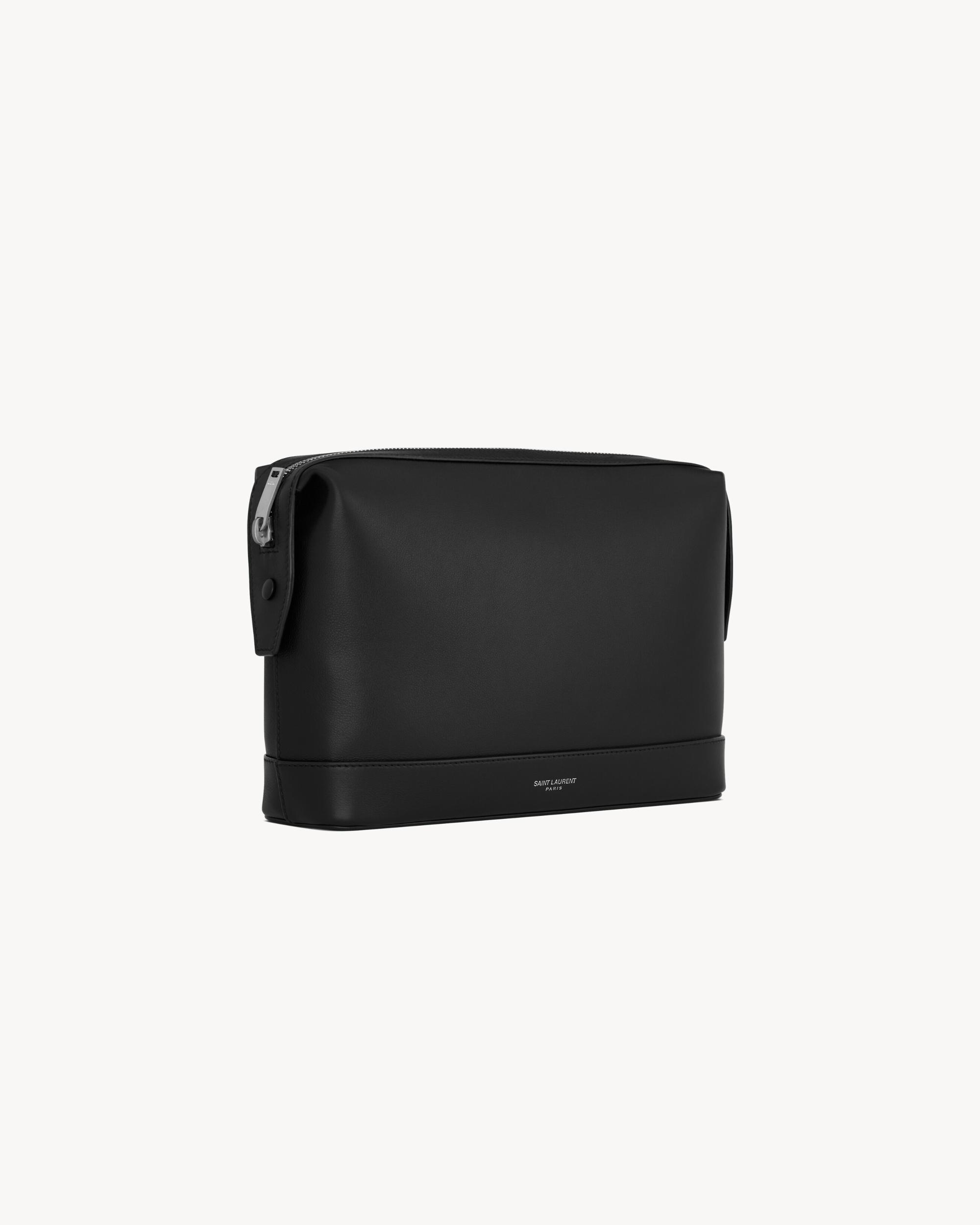 SAINT LAURENT PARIS small pouch in leather Product Image