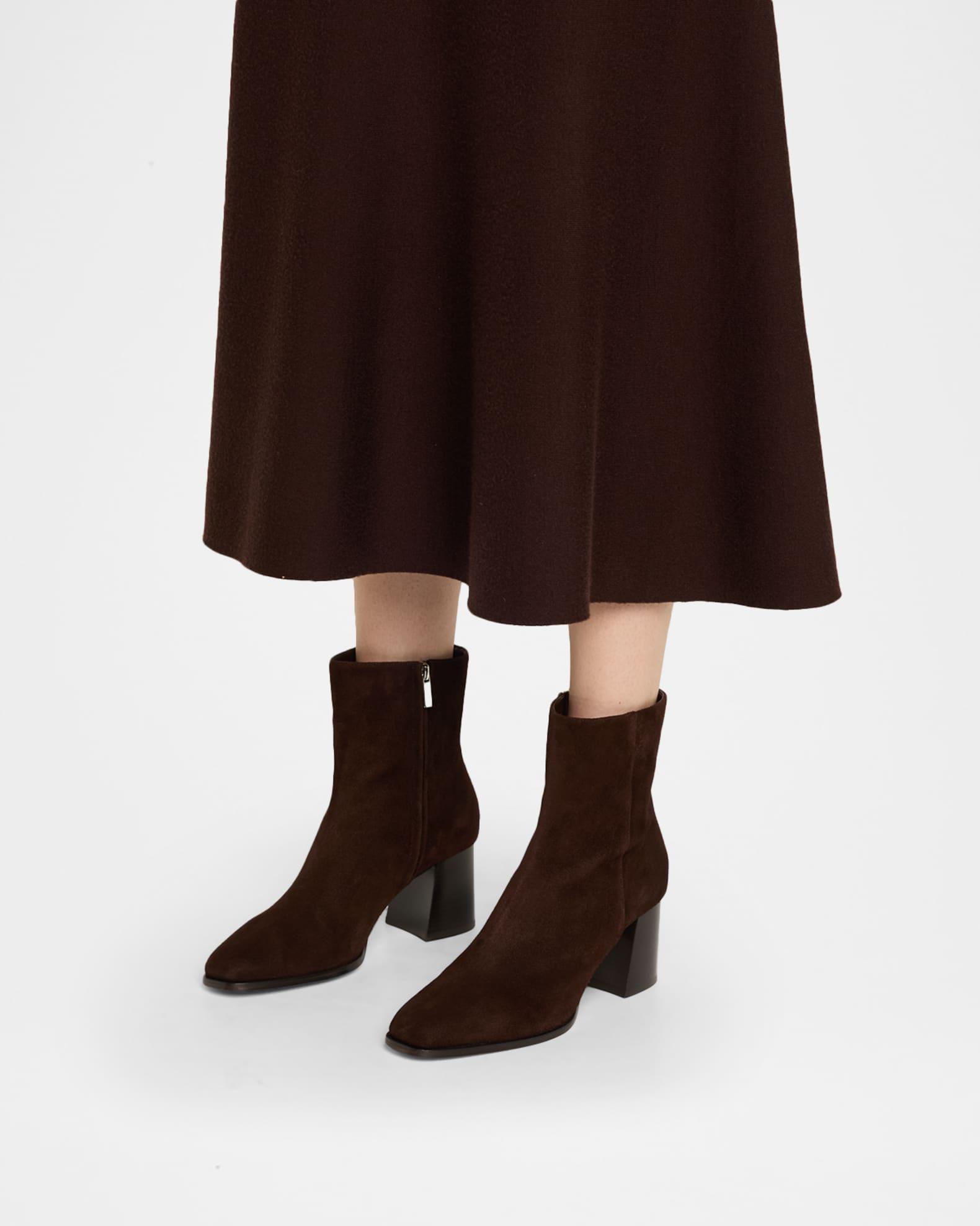 Linne Suede Ankle Booties Product Image