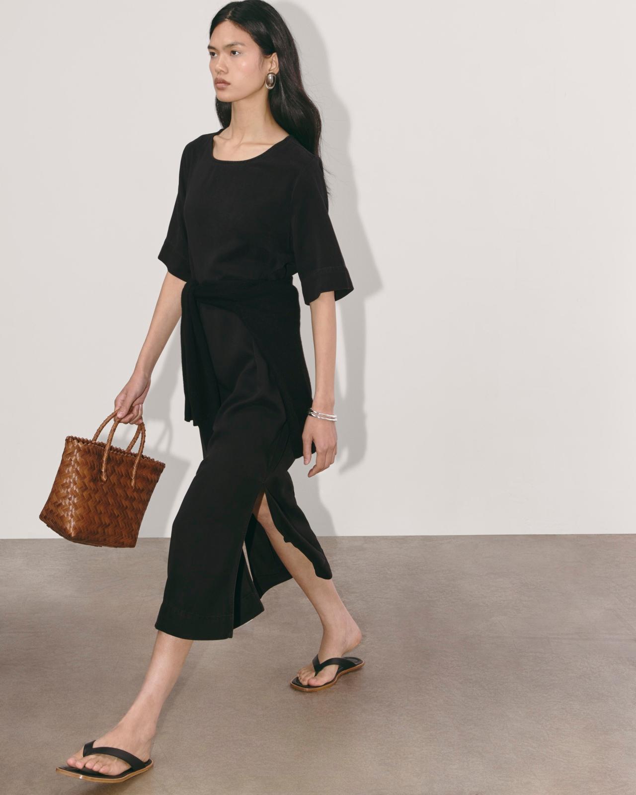 The Relaxed T-Shirt Dress in Buttersoft Product Image