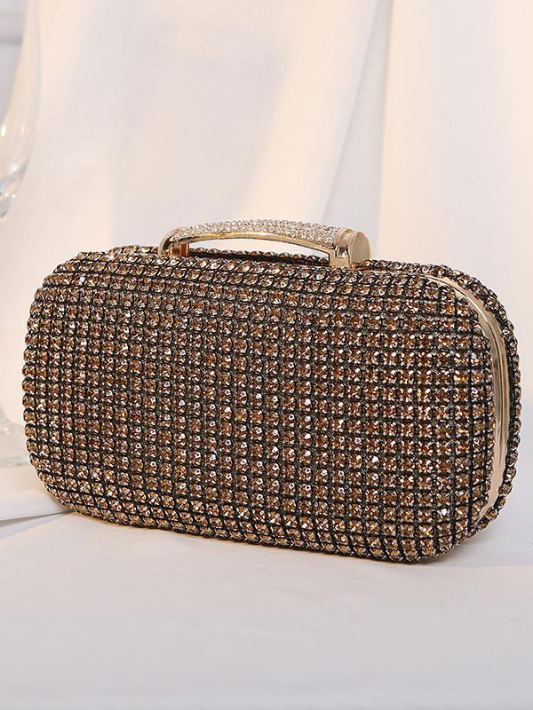 Chains Rhine Stones Handbags Product Image