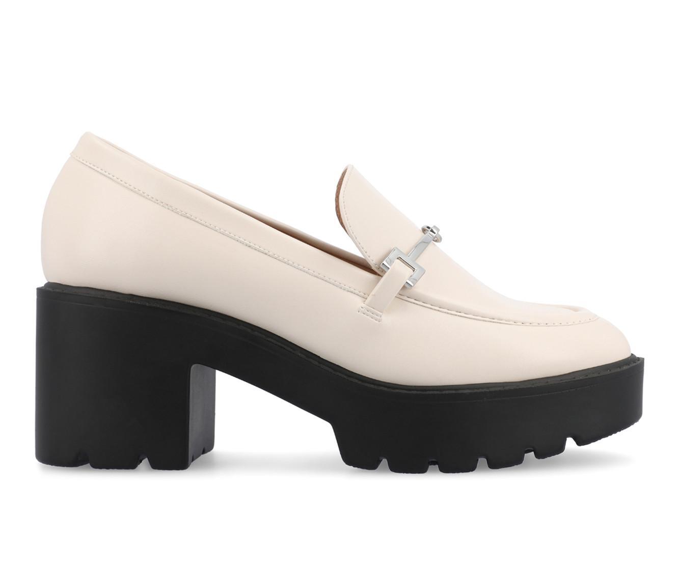 Women's Journee Collection Keeziah Chunky Heeled Loafers Product Image