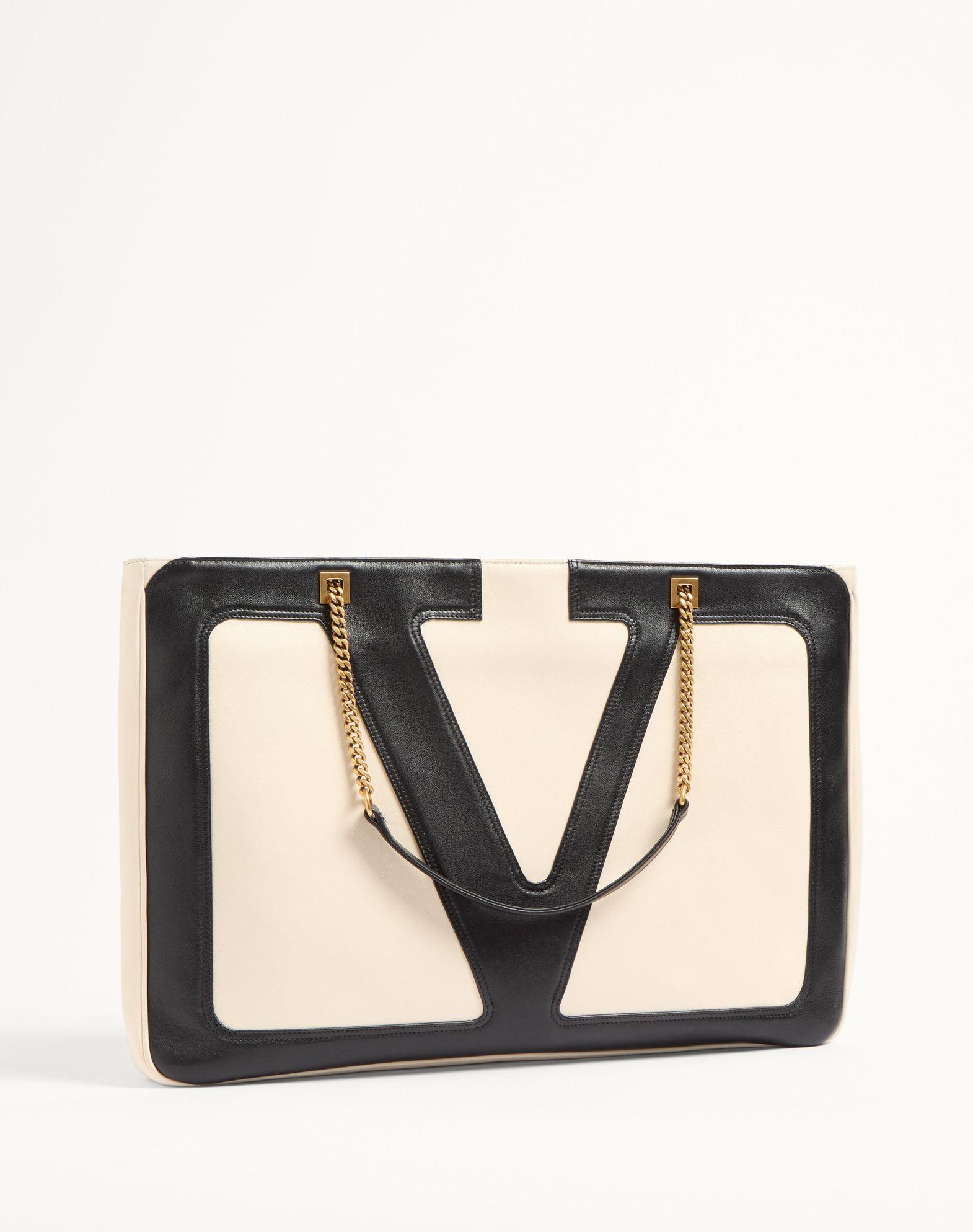 Valentino Garavani Viva Superstar Nappa Leather Shopper Product Image