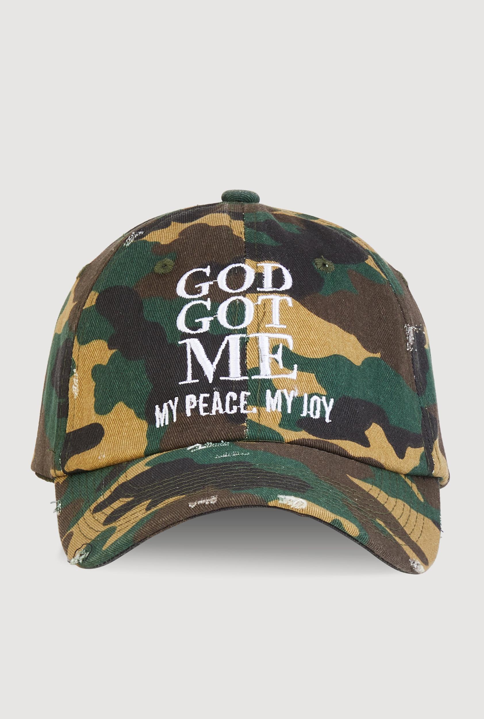 God Got Me My Peace My Joy Baseball Cap Female Product Image