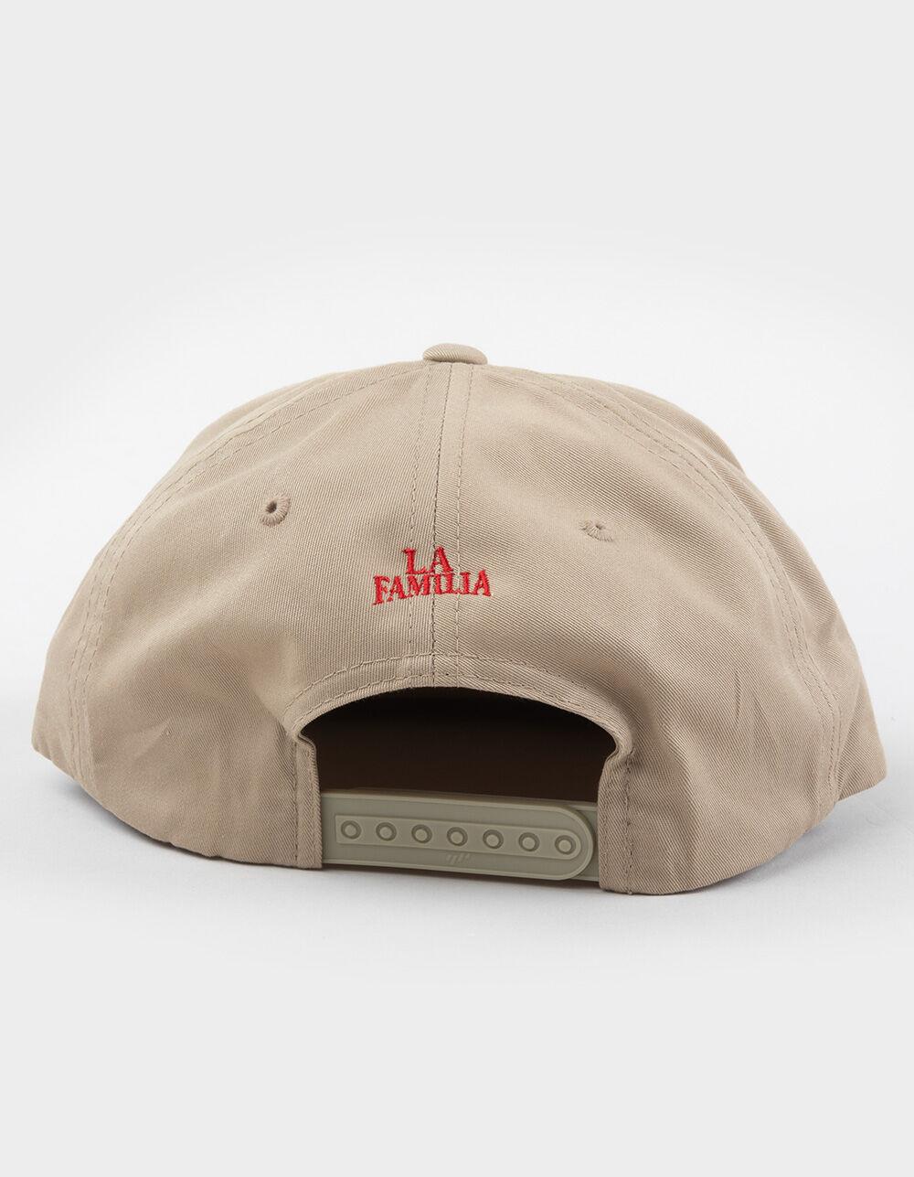 LA FAMILIA Los Angeles Snapback Hat - CREAM Product Image