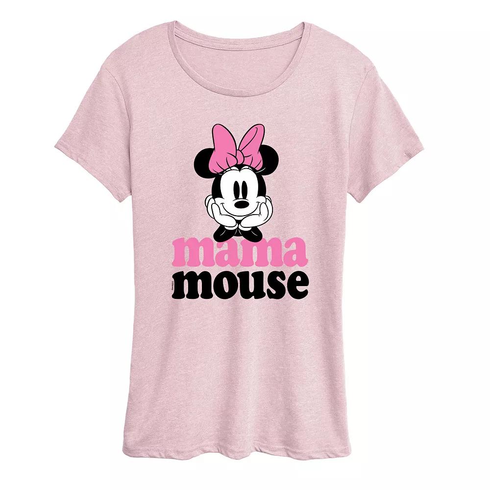Disney's Minnie Mouse Women's Mama Graphic Tee,  Product Image