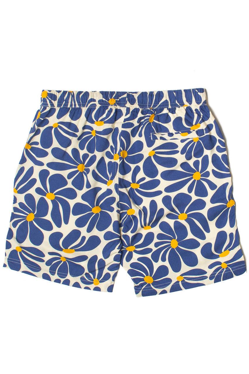 Cobalt Daisy Shorts Product Image