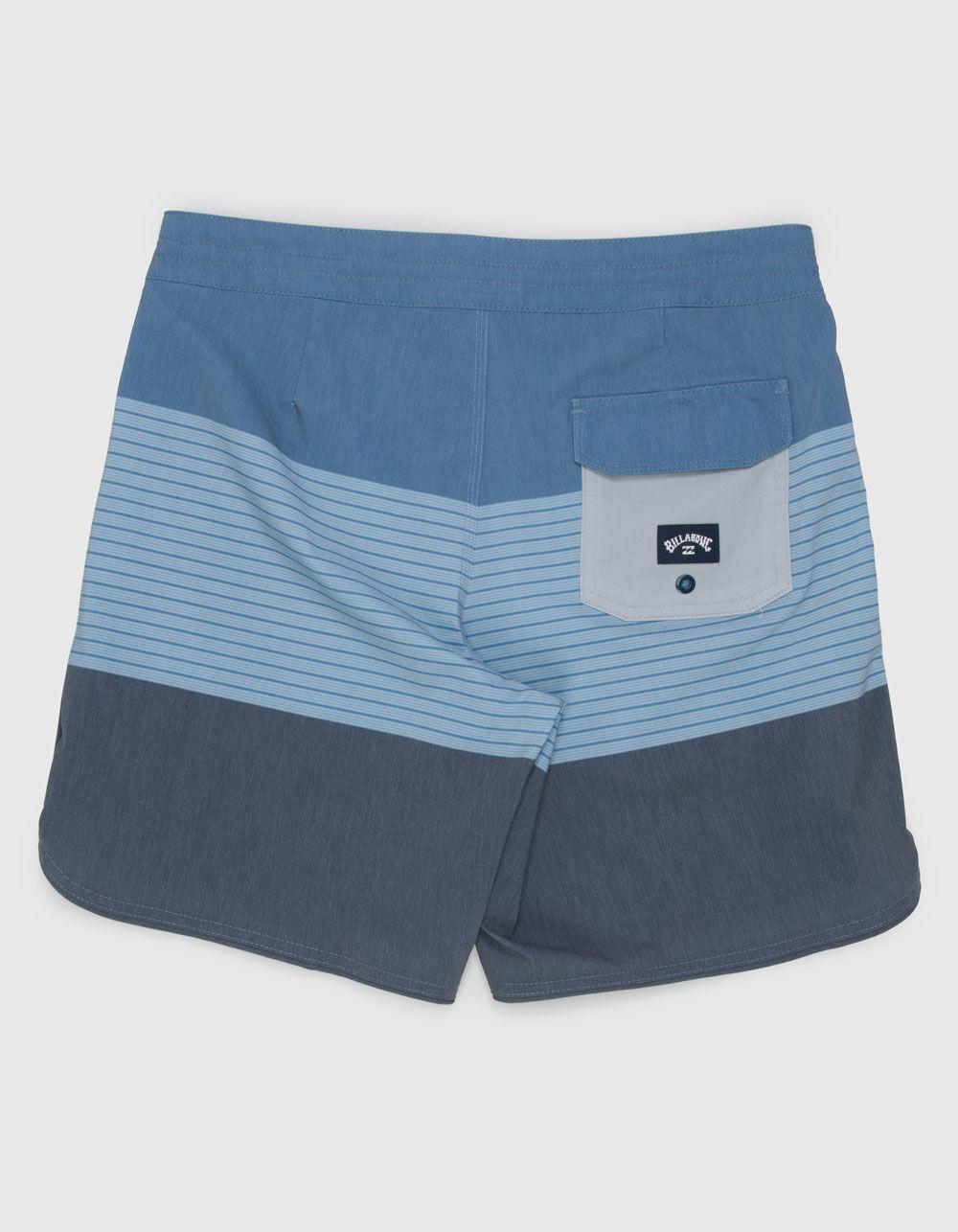 BILLABONG Steel Blue Mens Boardshorts - BLUE Product Image