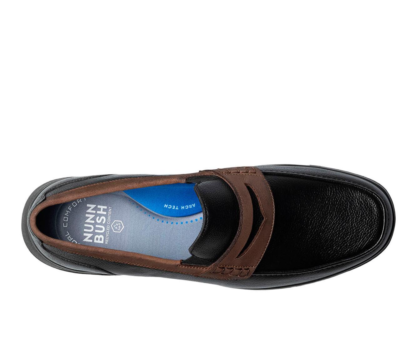 Men's Nunn Bush Luca Moc Toe Penny Loafer Dress Shoes Product Image