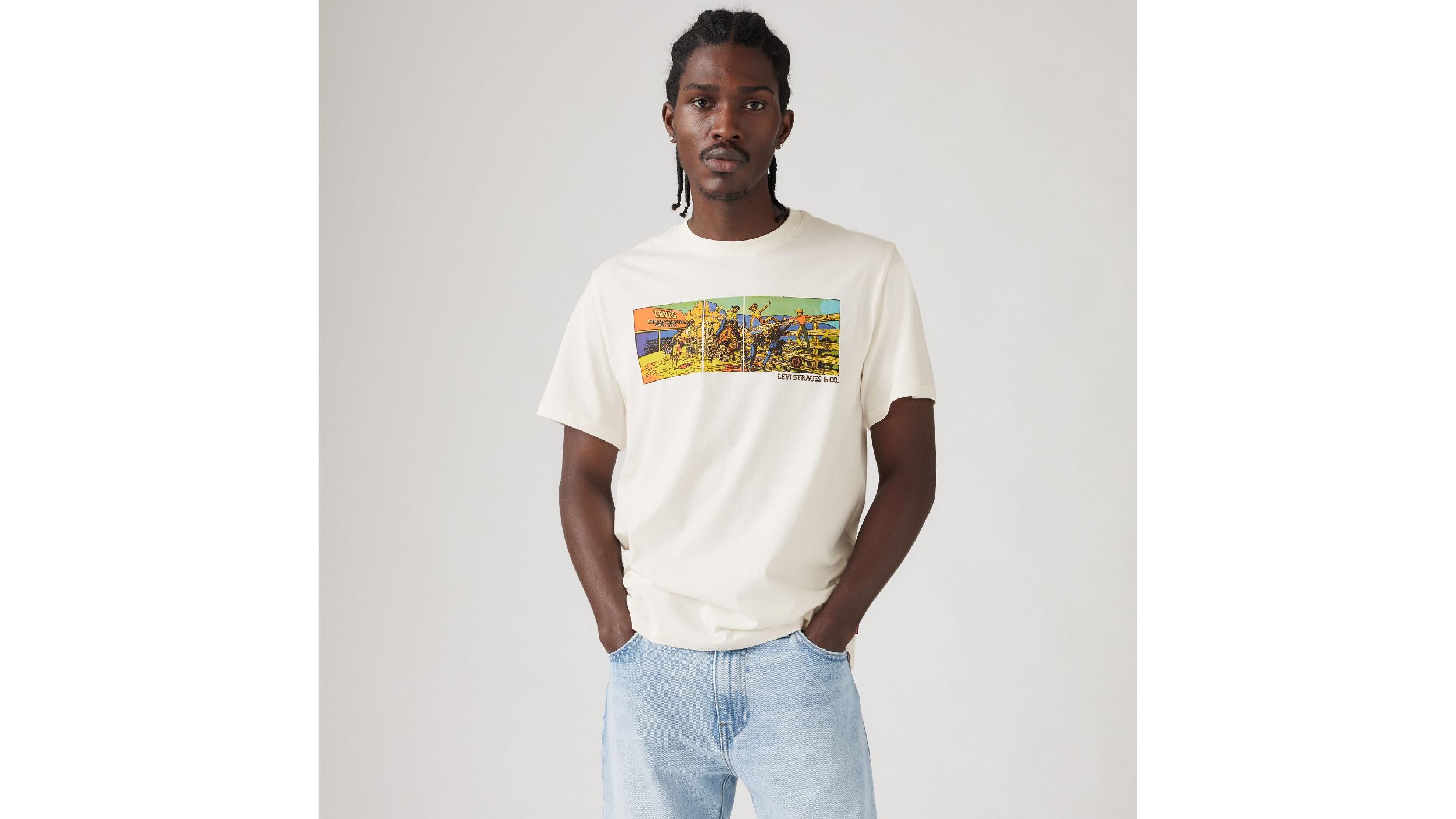 Relaxed Fit Short Sleeve Graphic T-Shirt Product Image