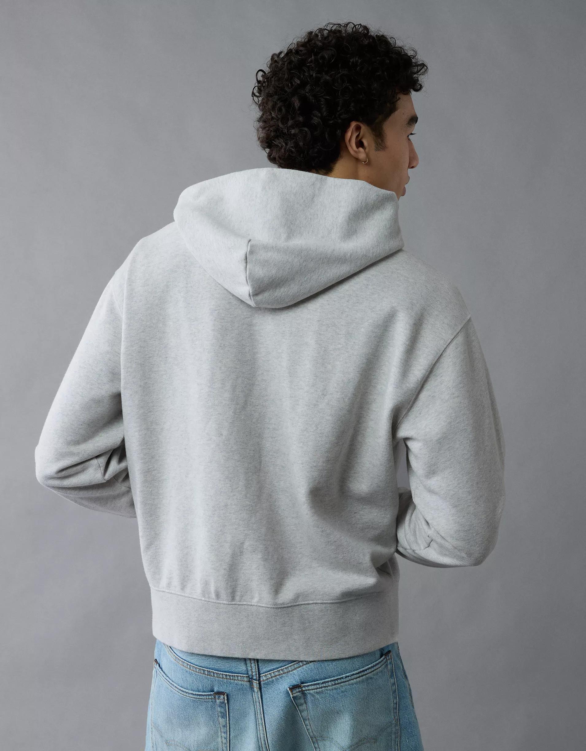 AE Laidback Luxe Heavyweight Logo Hoodie Product Image