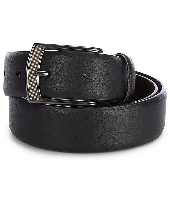 Roundtree & Yorke Bald Head Leather Belt Product Image