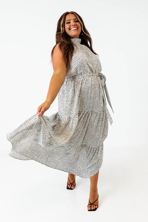 Really Dreamy Maxi In White Curves Product Image