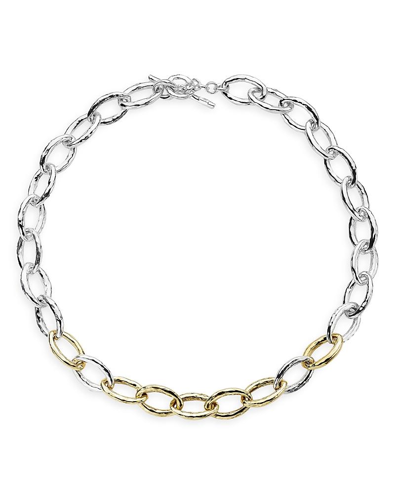 Womens Chimera Sterling Silver & 18K Yellow Gold Bastille Chain Necklace Product Image