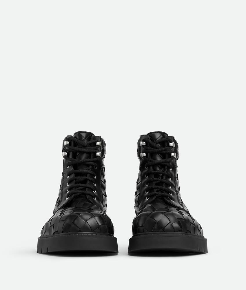 Men's Haddock Lace-Up Ankle Boot in Black Product Image