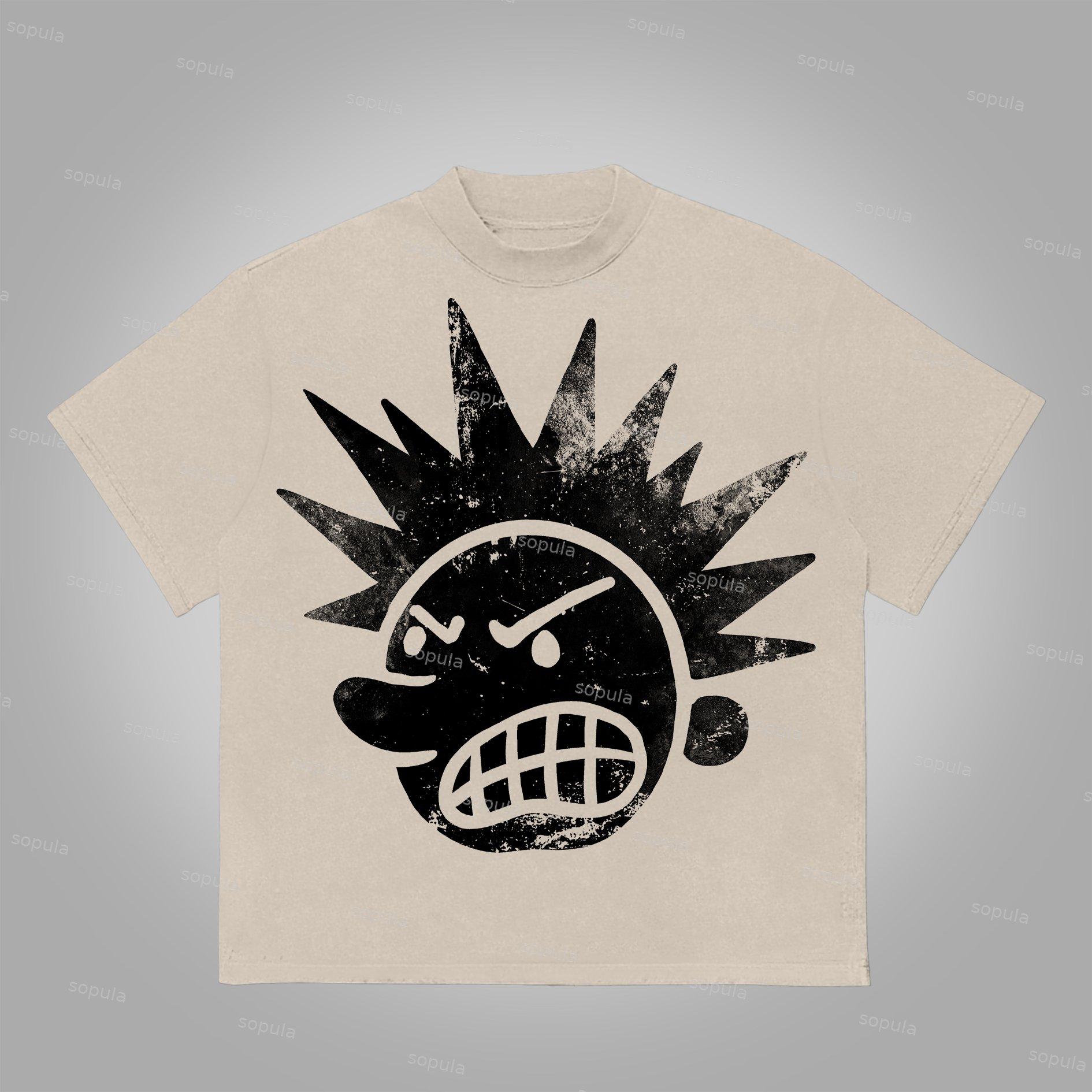 Sopula The Brain Explodes Graphic Cotton T-Shirt Product Image