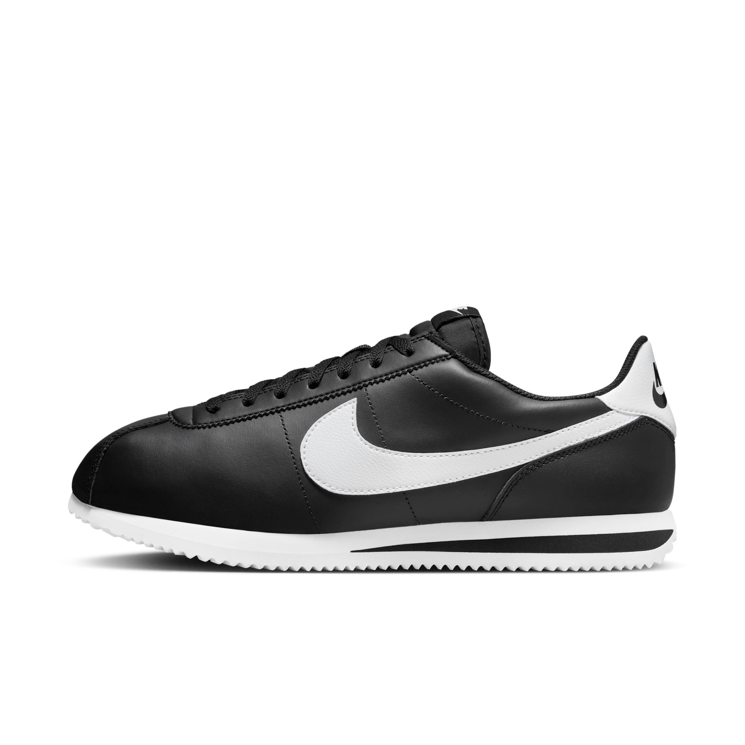 Nike Mens Cortez Leather Shoes | DM4044-001 Product Image