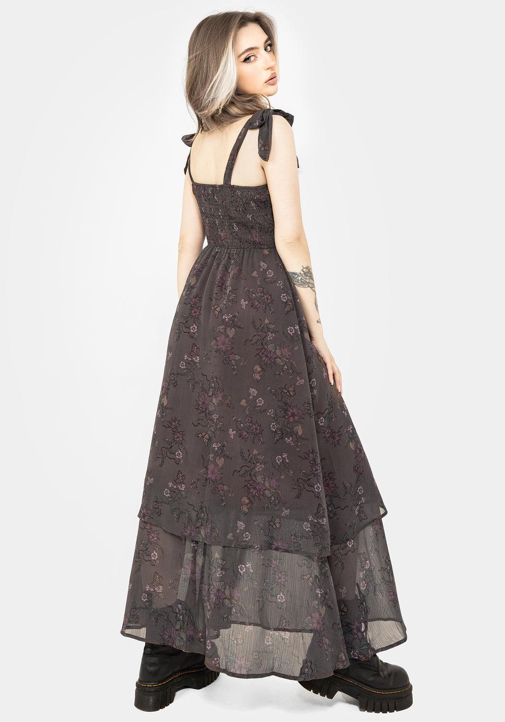 Arnora Cami Tiered Shirred Bodice Maxi Dress Product Image