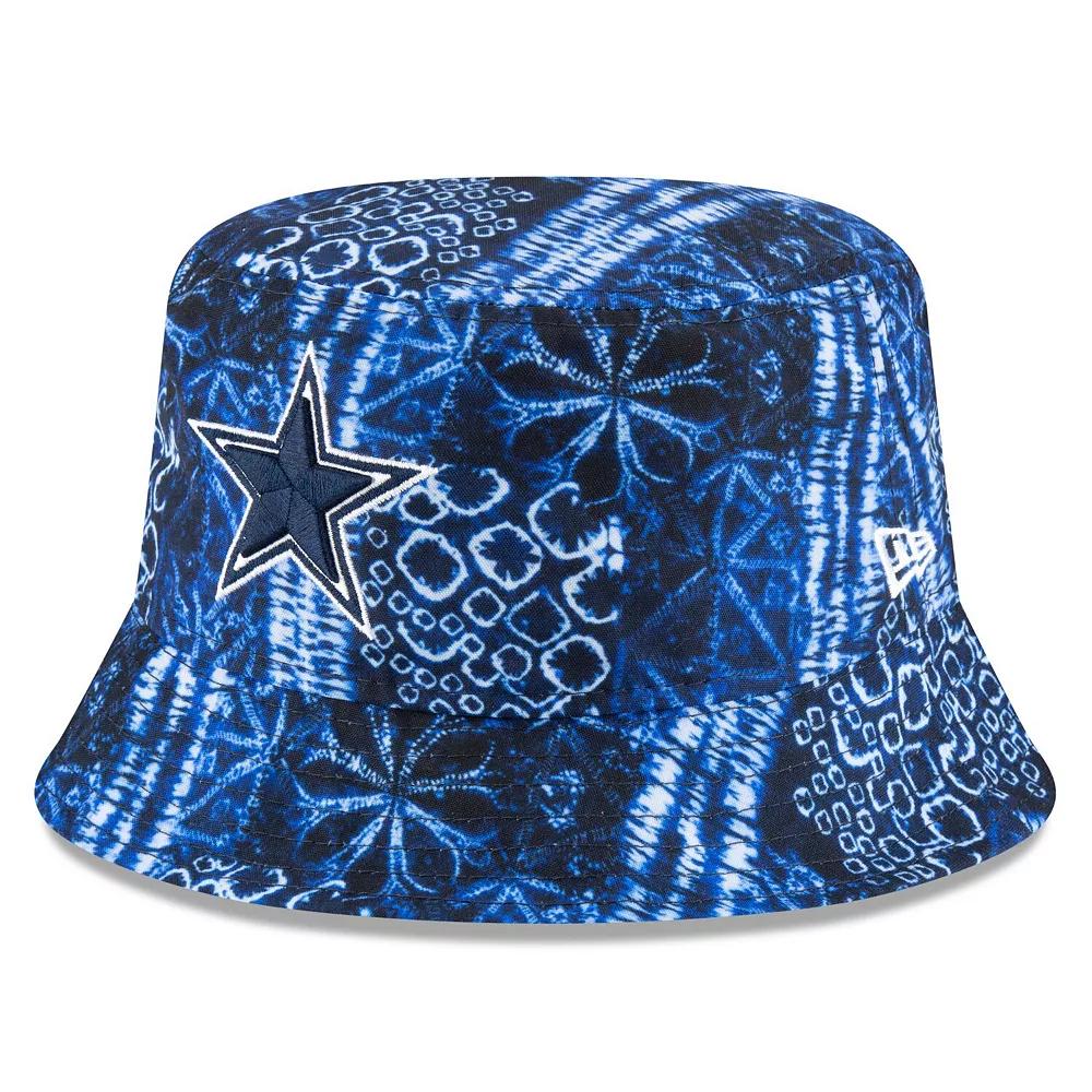Men's New Era Navy Dallas Cowboys Shibori Bucket Hat,  Product Image