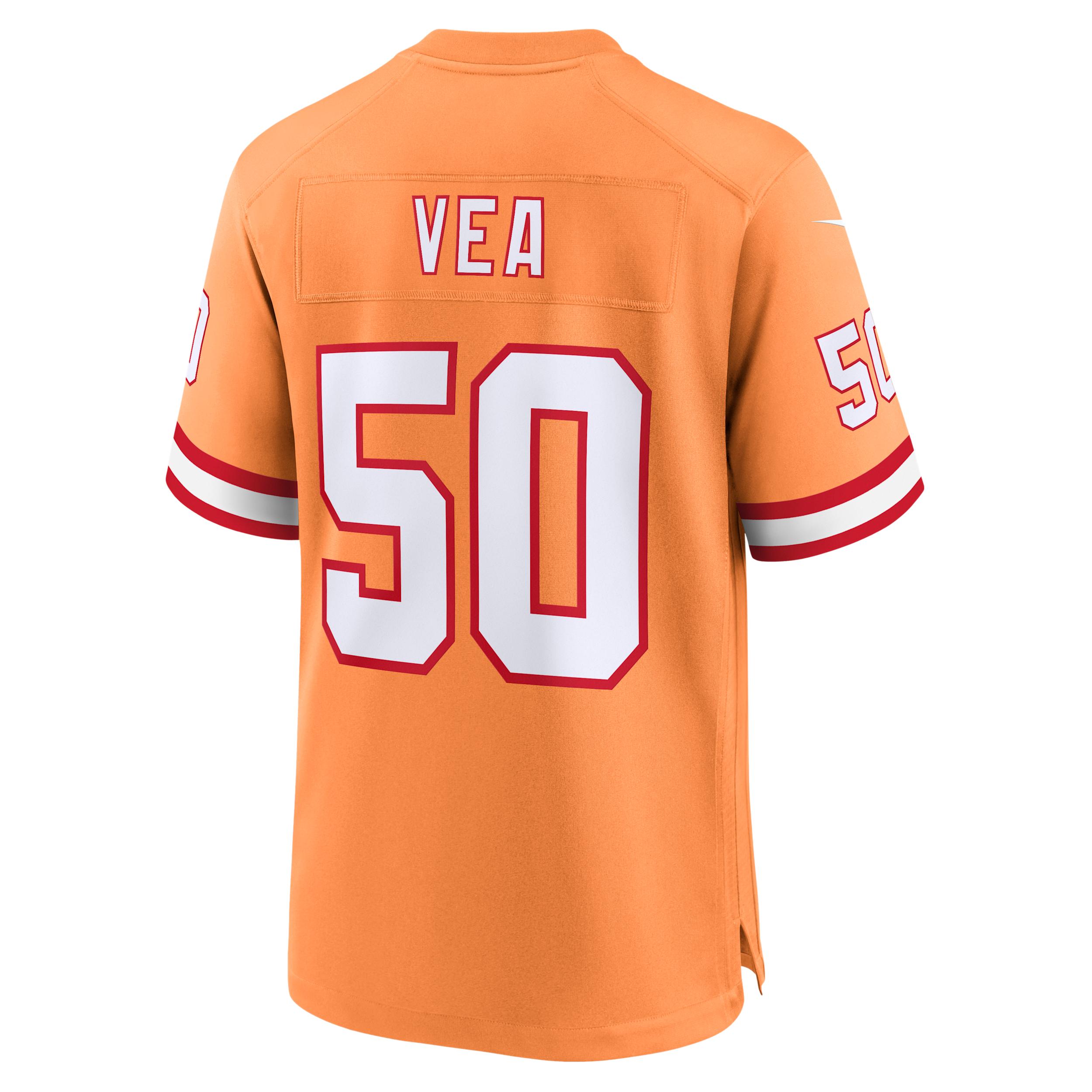 Vita Vea Tampa Bay Buccaneers 50th Anniversary Nike Mens NFL Game Jersey | 67NM01OS8BF-AW1 Product Image