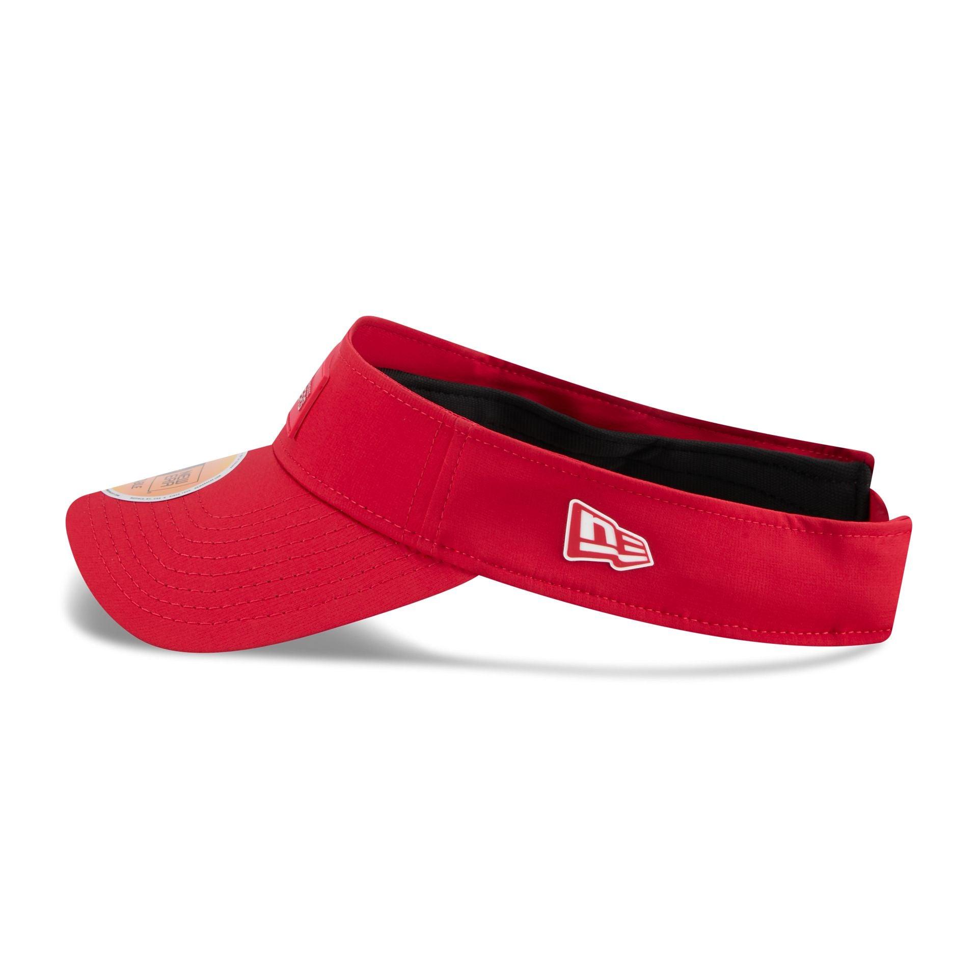 San Francisco 49ers 2025 Sideline Hot Weather Visor Adjustable Hat Male Product Image