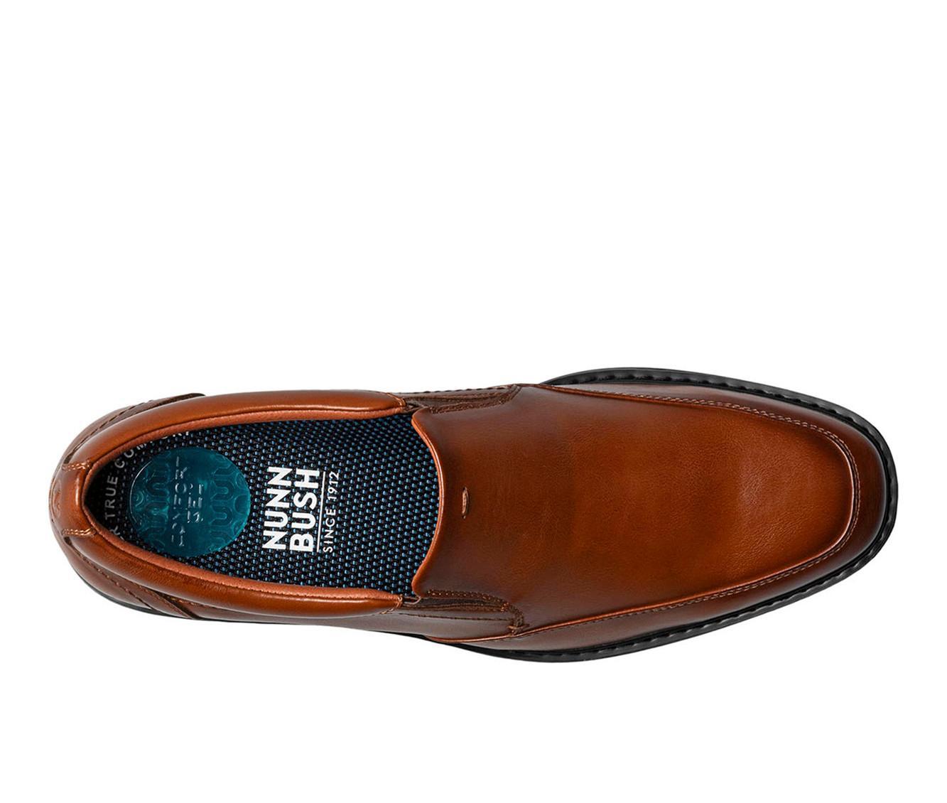 Men's Nunn Bush Jarvis Moc Toe Slip On Dress Shoes Product Image