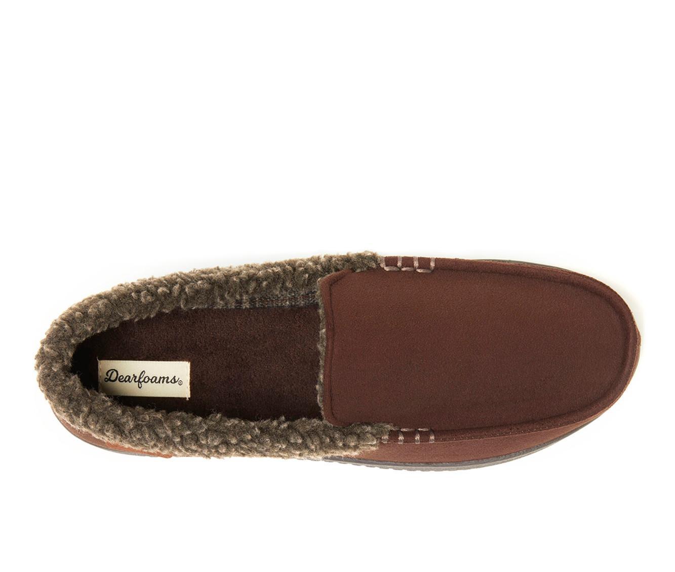 Dearfoams Alexander Microsuede Moc Slippers Product Image