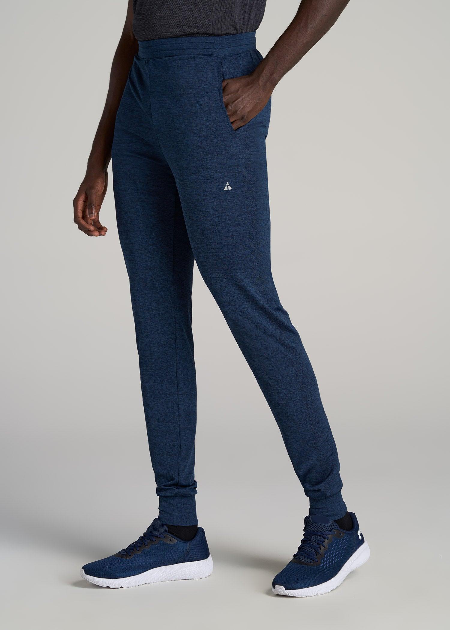 A.T. Performance Engineered Joggers for Tall Men in Navy Mix Male Product Image