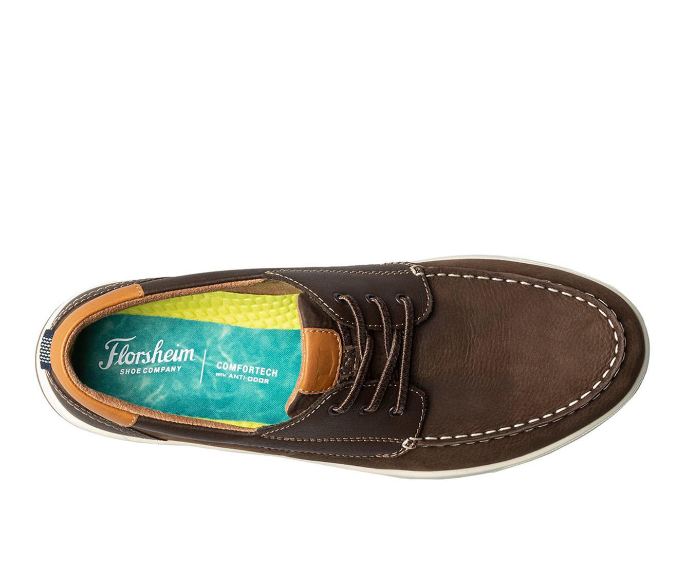 Men's Florsheim Crossover Moc Toe Boat Shoes Product Image