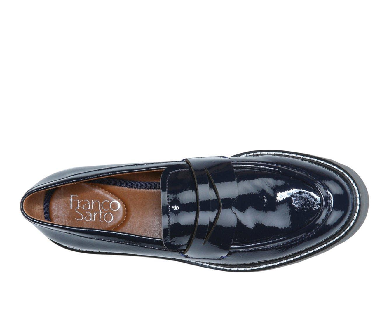 Women's Franco Sarto Balin Lugged Penny Loafers Product Image