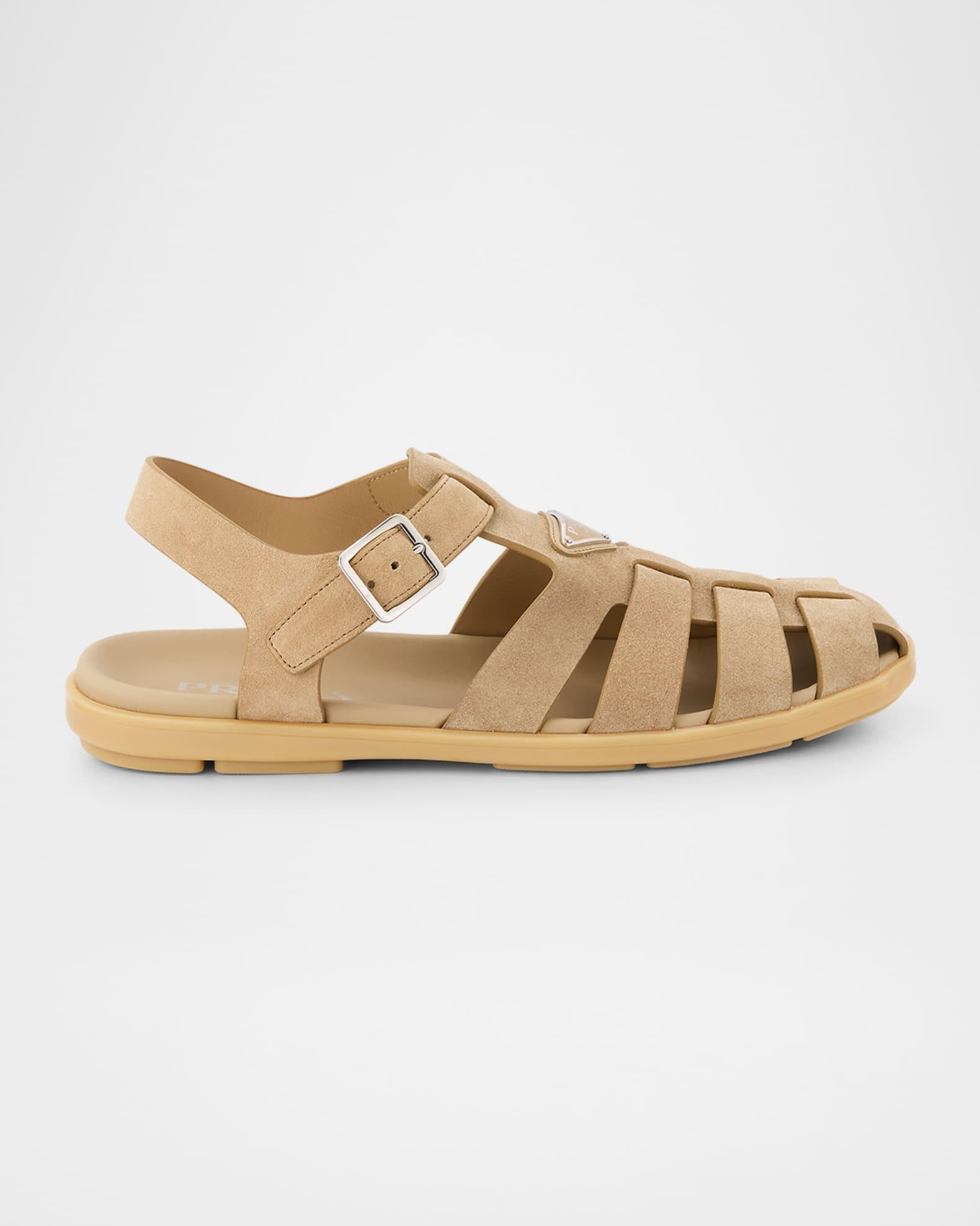 Men's Suede Fisherman Sandals Product Image