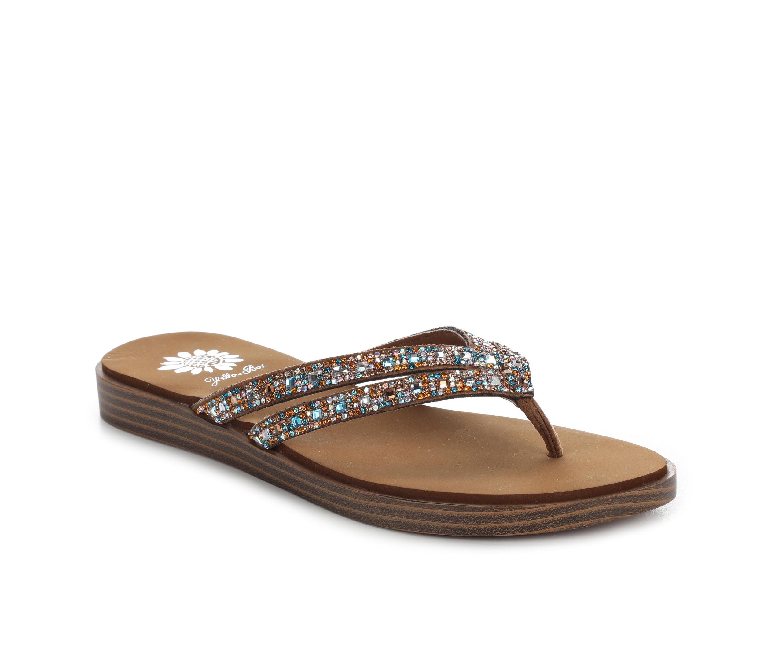 Women's Yellow Box Dayton Flip-Flops Product Image