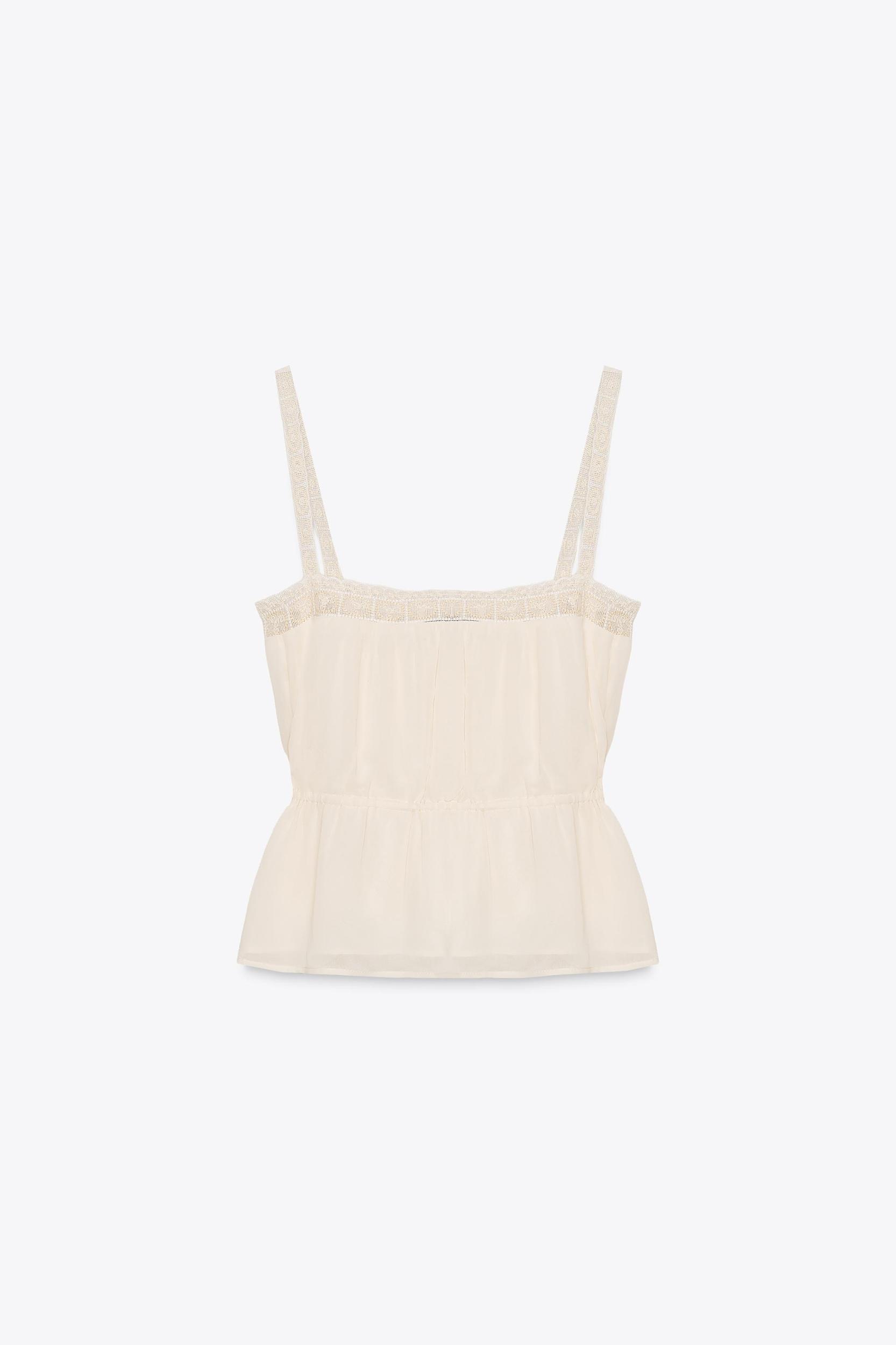 GEORGETTE LACE TOP Product Image